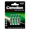 Camelion   ААА  солевая батарейка, 1.5В  4шт   R03P-BP4G